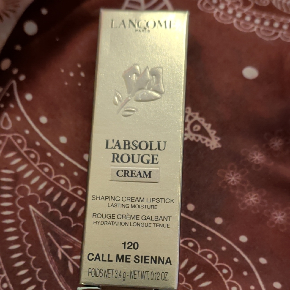 Lancome L'Absolu Rouge Cream Lipstick - Call Me Sienna